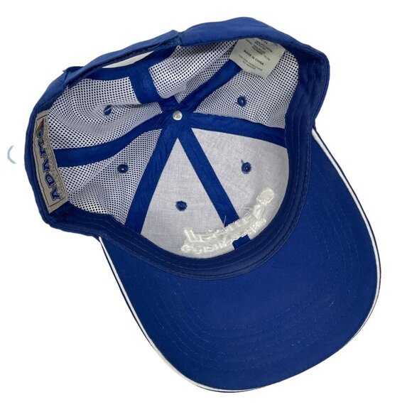 Baseball Cap Hat Chemetall Blue Cool Crown Adjustable - Picture 3 of 3